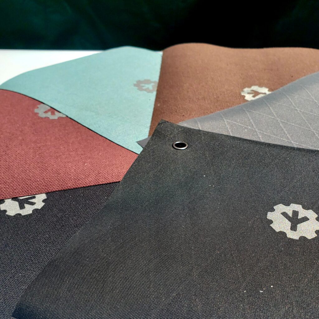 Tipos de tela y colores