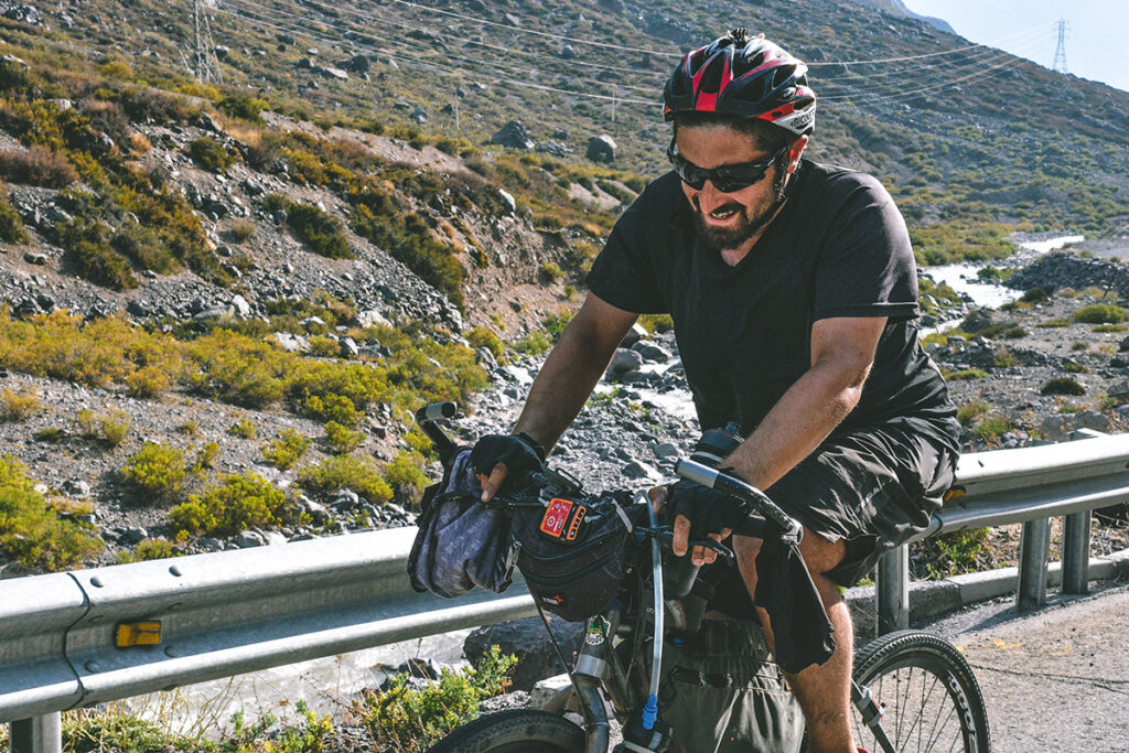 Franco Cravero en Across Andes