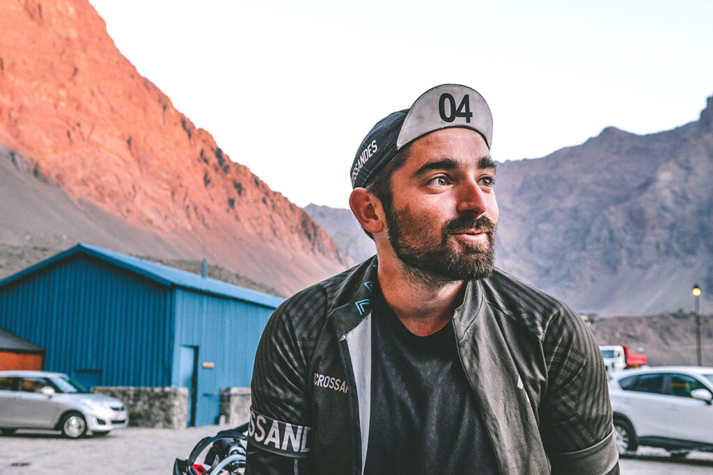 Franco Cravero en Across Andes