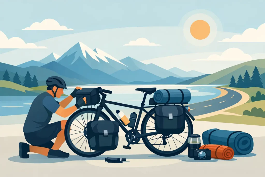Cómo preparar bicicleta para cicloturismo