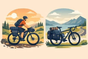 Bikepacking o alforjas traseras: qué elegir