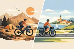 Bikepacking versus cicloturismo clásico
